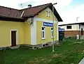 Železniční zastávka na trati Domažlice - Tachov