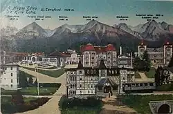 Pohlednice Nového Smokovce z roku 1922