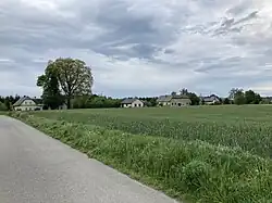 Pohled na osadu od Košířů (2024)