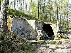 Příchod Tří králů, Klanění pastýřů, jeskyně s pramenem, Vidění svatého Huberta