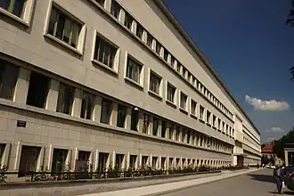 budova Bánoviny, dnes sídlo Autonomní oblasti Vojvodina.