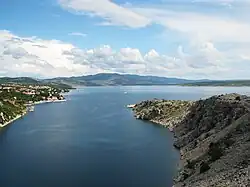 Pohled na Novigradské moře