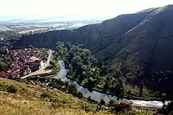 Řeka u vesnice Novo Selo