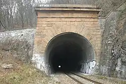 Jižní portál tunelu č. 8/1