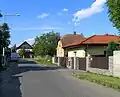 Vilová zástavba typická pro Újezd