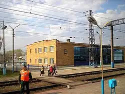 Nádražní budova stanice Novootradnaja