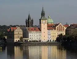 Novotného lávka od jihu