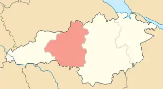 Poloha rajónu v Kirovohradské oblasti