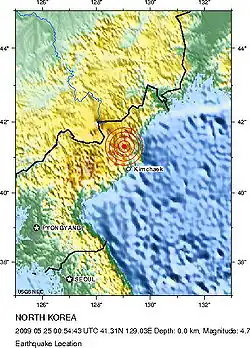 Místo jaderného testu z 25. května 2009