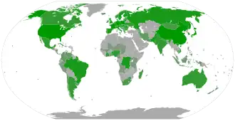 Mapa rozšíření jazyka