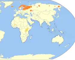 Areál rozšíření