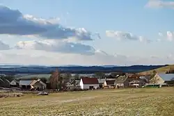 Pohled na část vesnice