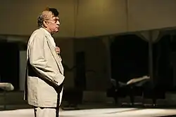 v roli Hauk-Šendorfa, Věc Makropulos, Divadlo na Vinohradech, foto Hynek Glos (2008)