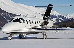 OK-ESC in Samedan Time Air