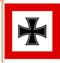 Vlajka OKH, které podléhala Sk. armád Jih