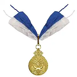 Insignie řádu ve třídě komtura, typ I