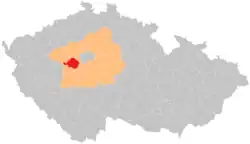 Správní obvod obce s rozšířenou působností Beroun na mapě