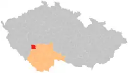 Správní obvod obce s rozšířenou působností Blatná na mapě