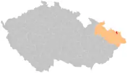 Správní obvod obce s rozšířenou působností Bohumín na mapě