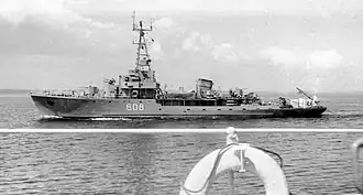 Polská minolovka ORP Delfin