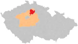 Správní obvod obce s rozšířenou působností Mladá Boleslav na mapě