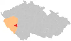 Správní obvod obce s rozšířenou působností Nepomuk na mapě