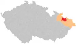 Správní obvod obce s rozšířenou působností Opava na mapě