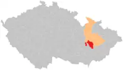 Správní obvod obce s rozšířenou působností Prostějov na mapě