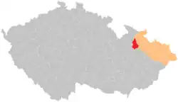 Správní obvod obce s rozšířenou působností Rýmařov na mapě