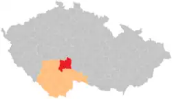 Správní obvod obce s rozšířenou působností Tábor na mapě