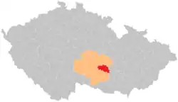 Správní obvod obce s rozšířenou působností Velké Meziříčí na mapě