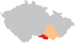 Správní obvod obce s rozšířenou působností Znojmo na mapě