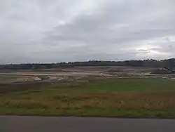 Výstavba v říjnu 2017