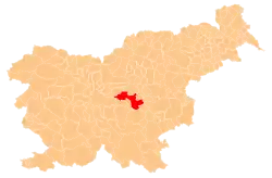 Občina Litija na mapě