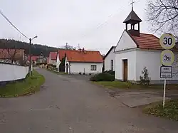 Obec Skalice poblíž Nečíně