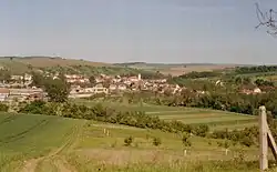 Pohled na obec od jihozápadu