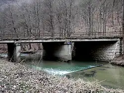 Most přes Svinku u Obišovců