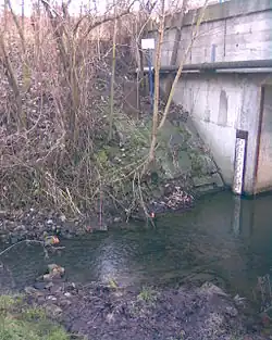 Mračný potok za Chemopetrolem