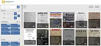 Design a funkce Digitální knihovny univerzitní knihovny v Bratislavě