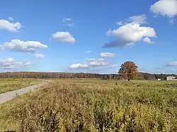 Pohled na krajinu okresu u Andrespolu (Dolina Miazgi)