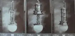 Zdokonalená plamencová oblouková lampa (1912)