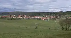 Pohled na Ochoz u Brna od jihu