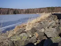 Vodní nádrž Octárna v Brdech