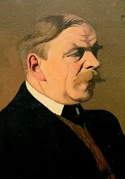 Octave Mirbeau, malba Félixe Vallottona (1902)