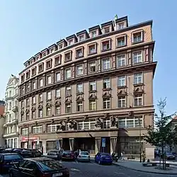 Odborový dům Na Perštýně, Praha, 1922