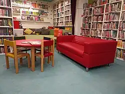 Město, oddělení pro děti