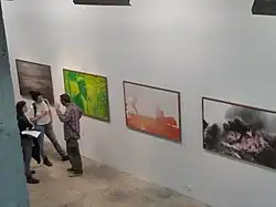 Výstava „Pink Fire“, březen 2012