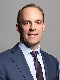 Dominic Raab (12. ledna 2020)