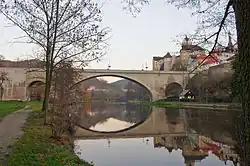 Silniční most v Lokti, okres Sokolov (2013), archit. návrh