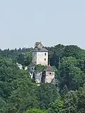 Pohled na hrad Ojców